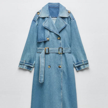 Jeans-Trenchcoat