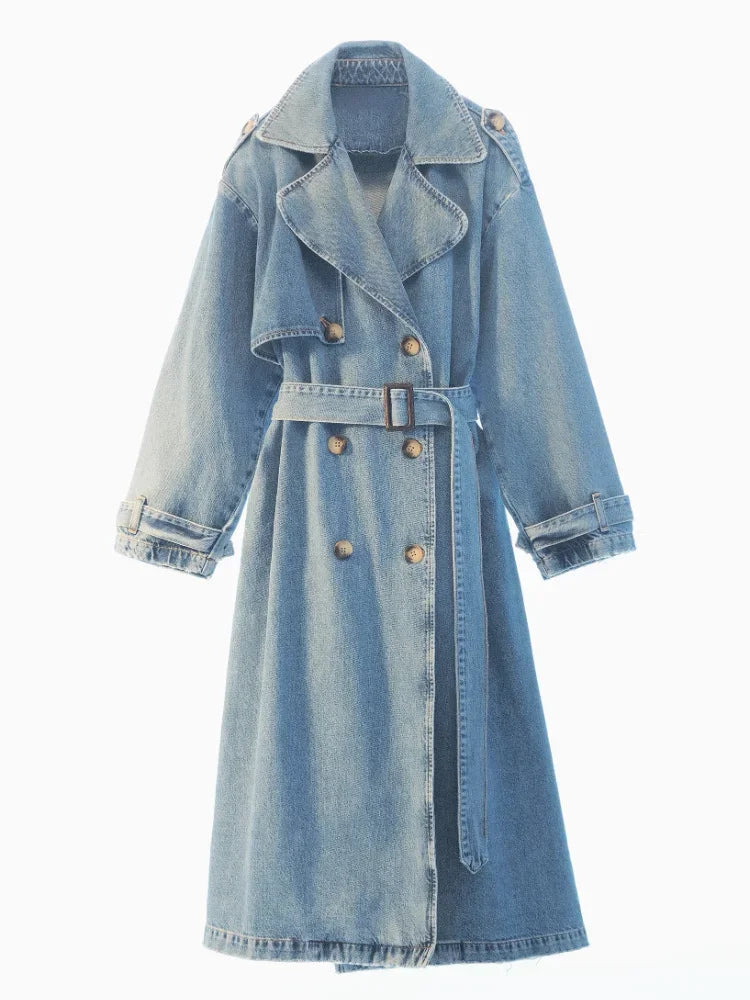 Jeans-Trenchcoat